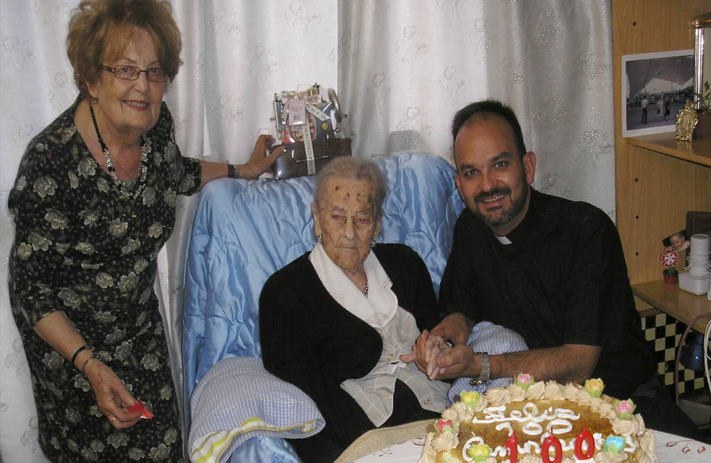 Ana Mara Muoz Andreo celebr su centenario acompaada de familiares y amigos